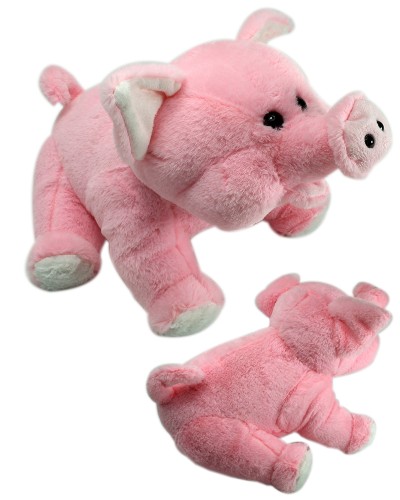 М’яка іграшка Свинка рожева 36см